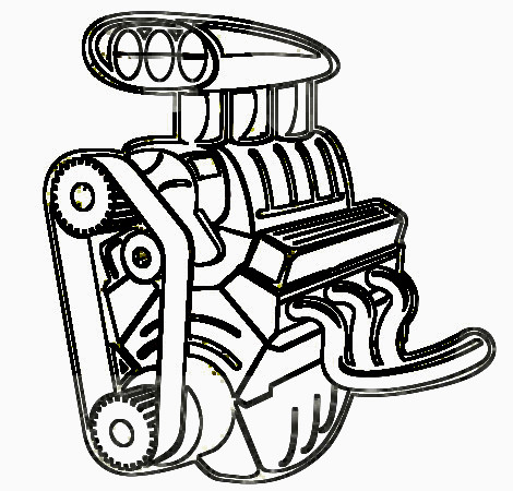 470x450 Entry - Chevy Logo Drawing