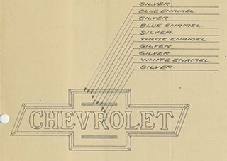 320x227 gm heritage center collection chevy truck centennial - Chevy Logo Drawing