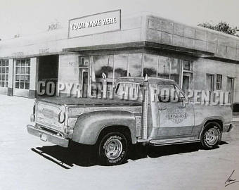 Chevy Silverado Drawing