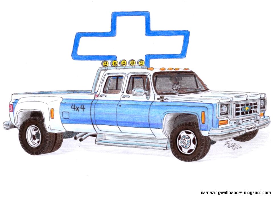 Chevy Silverado Drawing at PaintingValley.com | Explore collection of