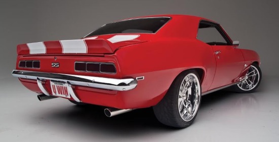 550x280 Chevy Camaro Chevy Silverado Sundowner Car Hauler - Chevy Silverado Drawing