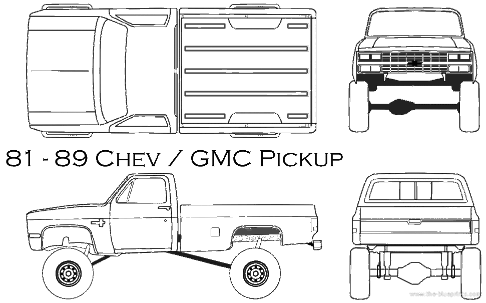 971x605 Chevy Truck Drawing - Chevy Silverado Drawing