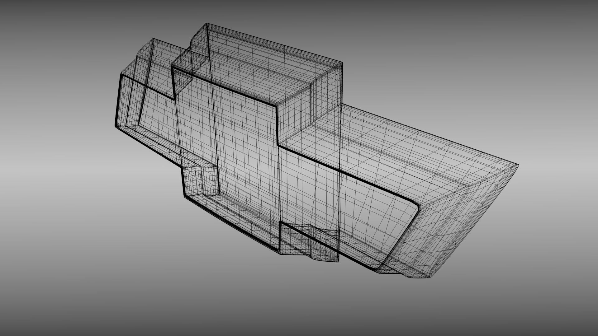 1920x1080 Chevrolet Logo Model Cgtrader - Chevy Symbol Drawing