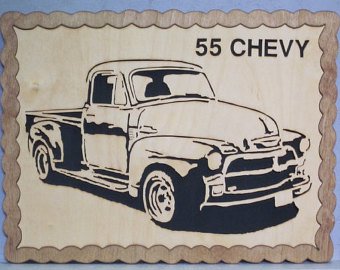 340x270 Chevy Truck Etsy - Chevy Truck Drawings