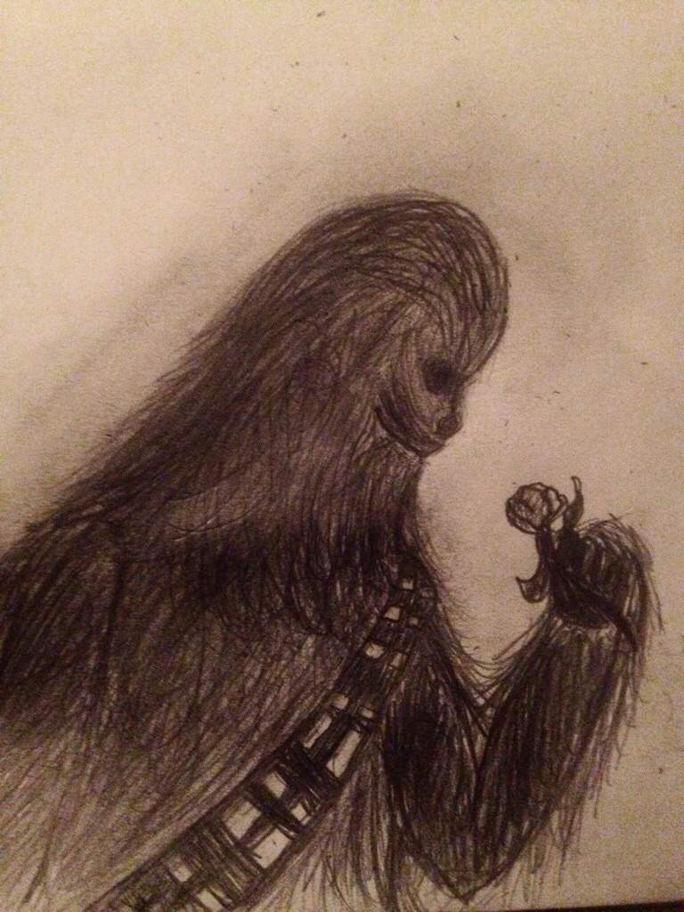 768x1024 chewbacca drawing star wars amino - Chewbacca Drawing