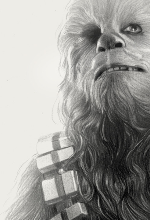 492x720 star wars chewbacca - Chewbacca Drawing