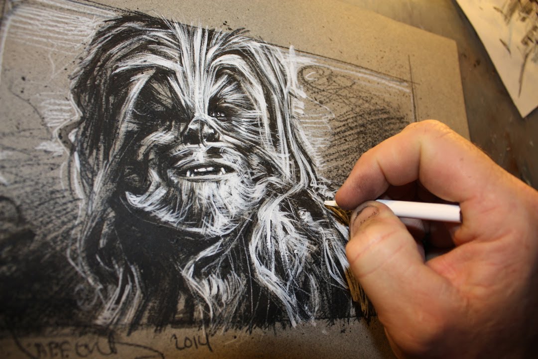 1080x720 vblog - Chewbacca Drawing