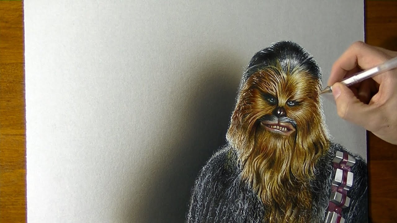 1280x720 chewbacca star wars drawing - Chewbacca Drawing