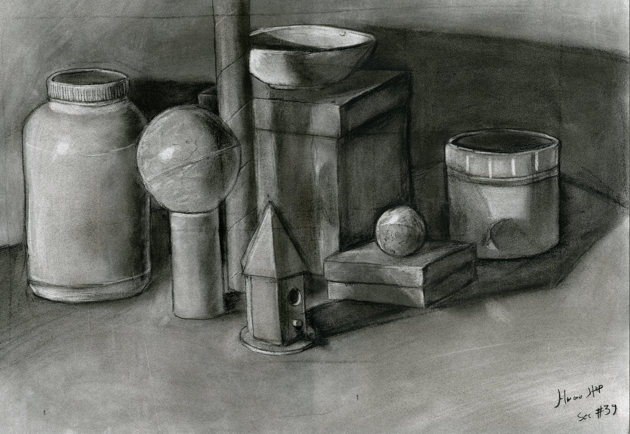 1280x882 reductive drawing chiaroscuro for free download - Chiaroscuro Drawing