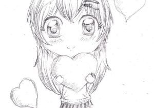 300x210 Anime Girl Drawings In Pencil Chibi Anime Drawings In Pencil Easy - Chibi Anime Girl Drawing