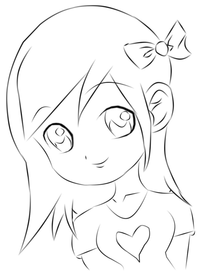 764x1046 Anime Girl Chibi Displaying Images - Chibi Anime Girl Drawing