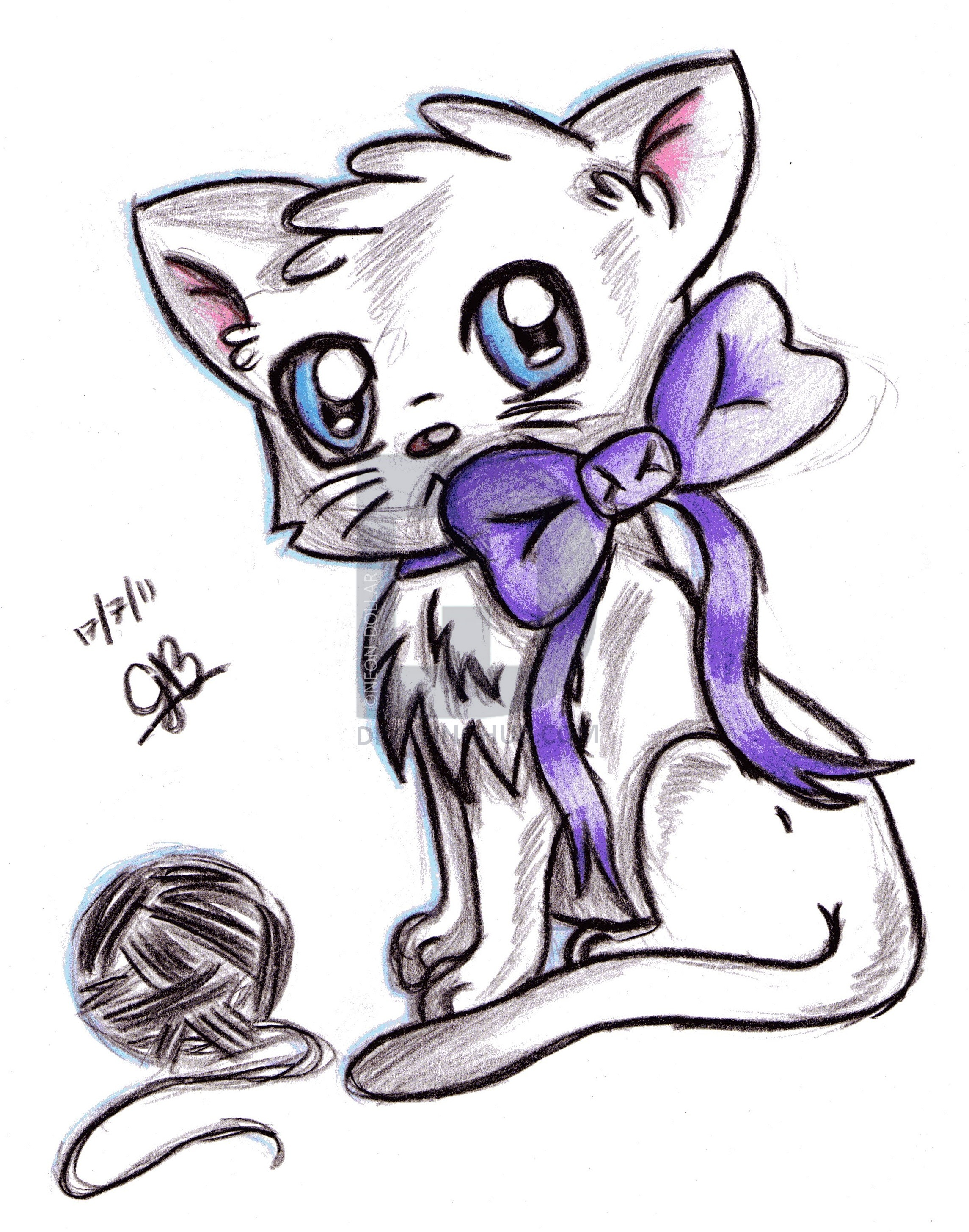 2290x2909 Chibi Cat Drawing - Chibi Cat Drawing