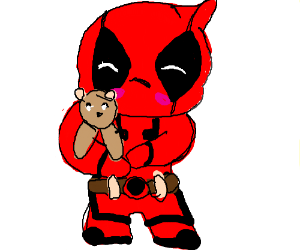 300x250 Chibi Deadpool Drawing - Chibi Deadpool Drawing