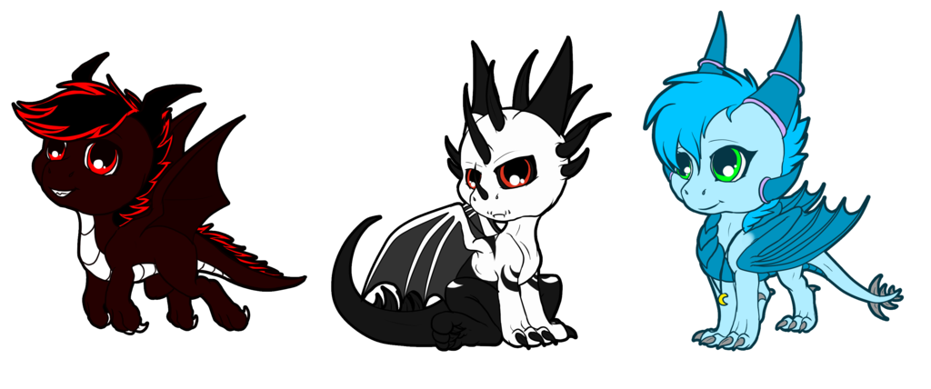 1024x428 Collection Of Free Drawing Dragon Cute Download On Ui Ex - Chibi Dragon Drawing