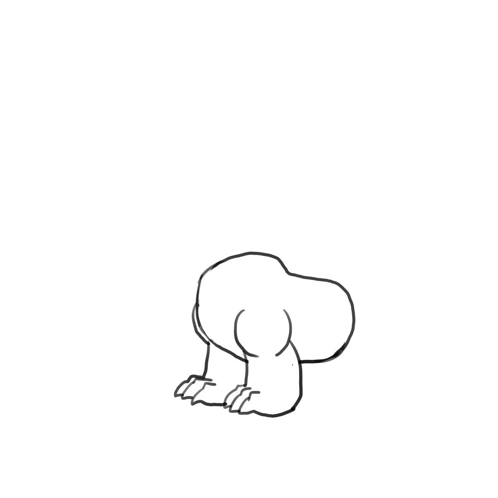 1024x1024 How To Draw A Chibi Kawaii Dragon Step - Chibi Dragon Drawing