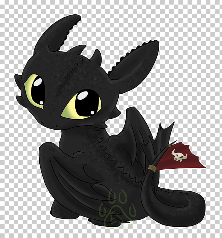 728x780 Toothless How To Train Your Dragon Chibi Drawing, Toothless Png - Chibi Dragon Drawing