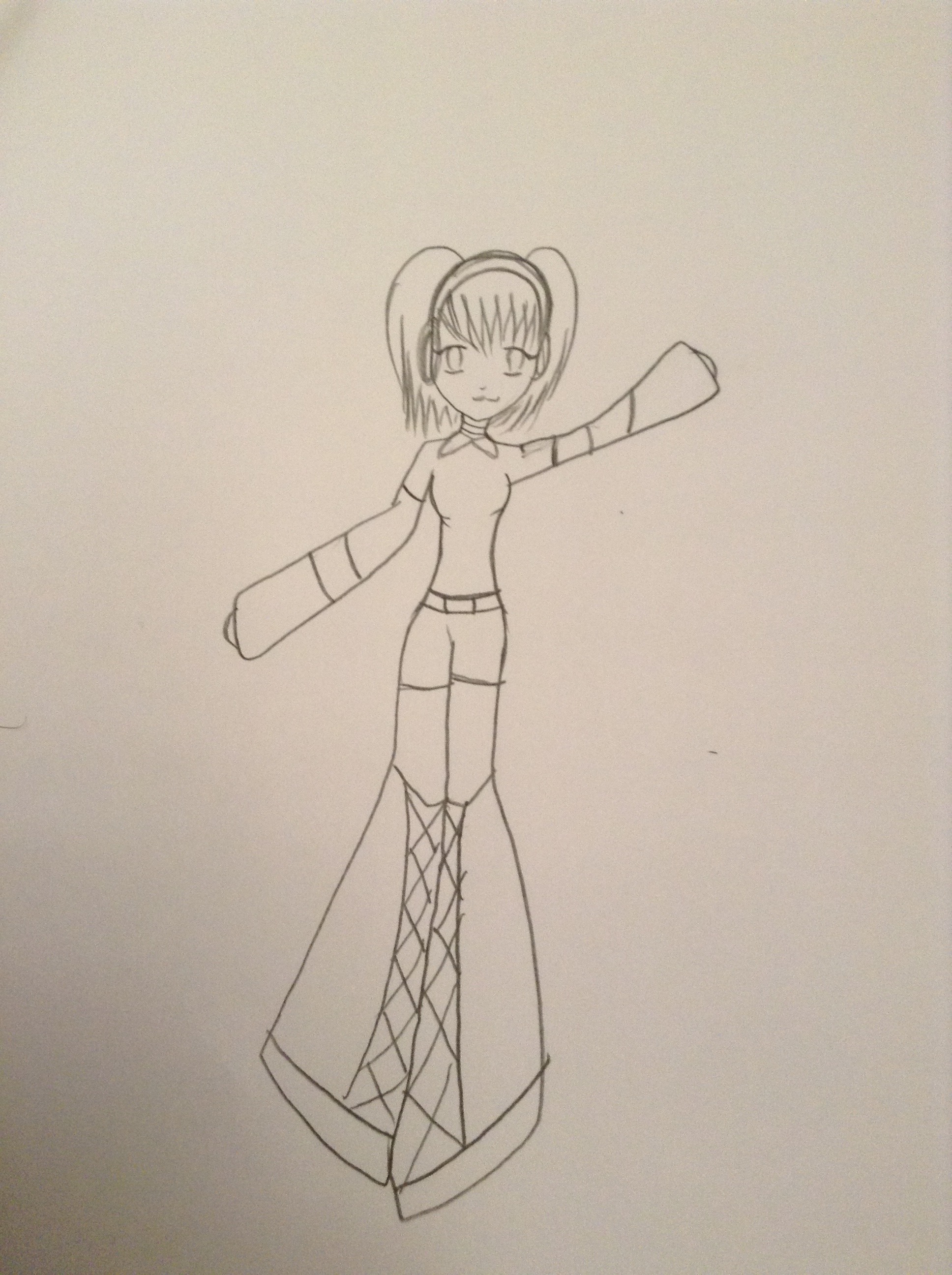 1936x2592 How To Draw A Chibi Girl Steps - Chibi Figure Drawing