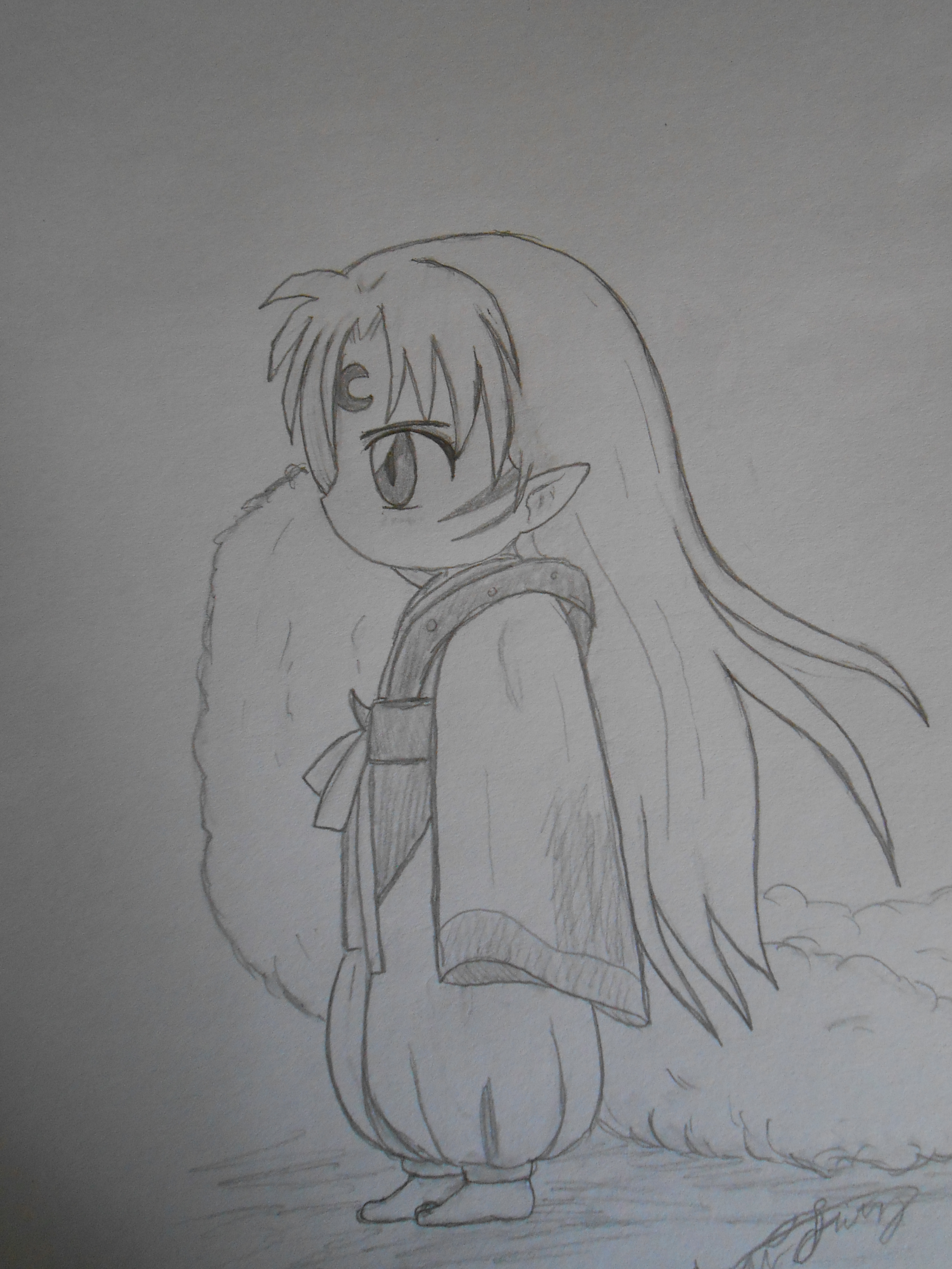 3456x4608 Chibi Sesshomaru Imagination Expedition - Chibi Figure Drawing