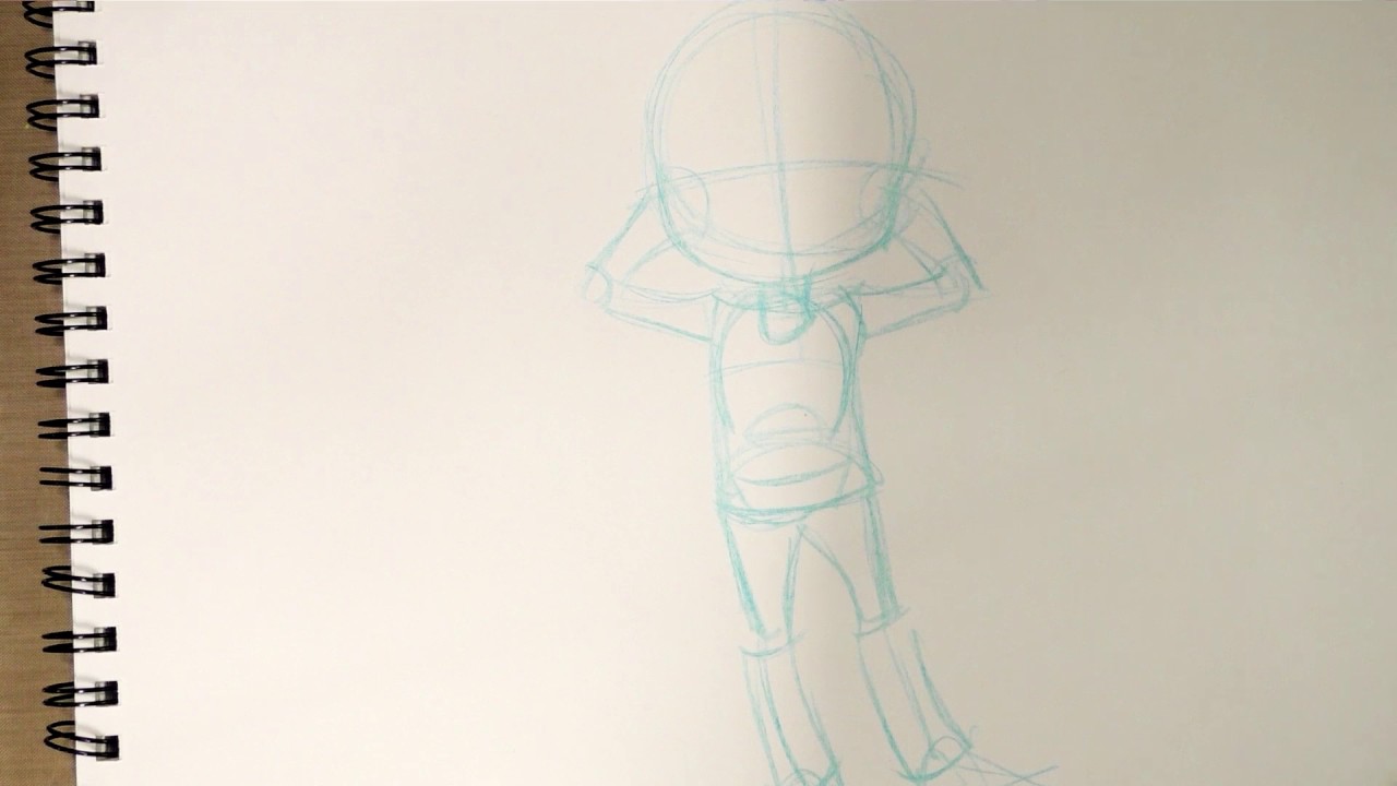 1280x720 Chibi Drawing Using Figure Construction Techniques - Chibi Figure Drawing