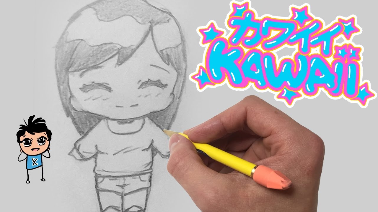 1280x720 How To Draw A Kawaii Chibi Girl For Beginners - Chibi Girl Drawing