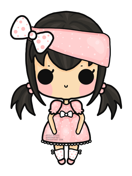 420x560 Mini Chibi Girl - Chibi Girl Drawing