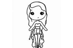 236x157 Art Drawings, Chibi Girl - Chibi Girl Drawing
