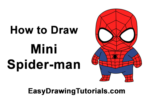 Chibi Spiderman Drawing at PaintingValley.com | Explore collection of ...