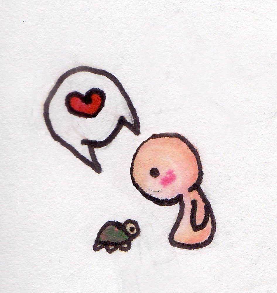 946x1001 The World's Best Photos Of Chibi And Turtle - Chibi Turtle Drawing