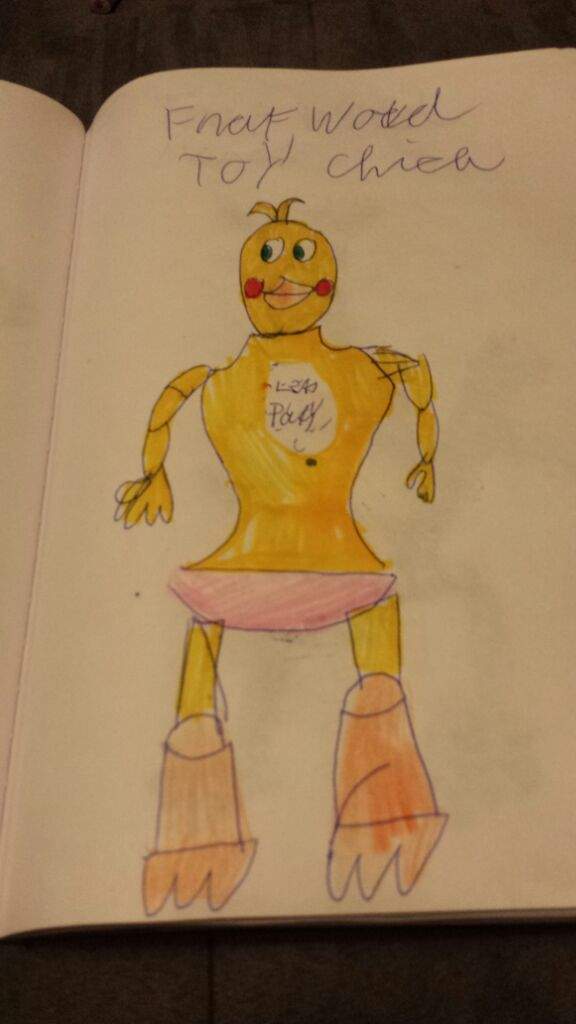 576x1024 fnaf world toy chica drawing five nights at freddy's amino - Chica Drawing