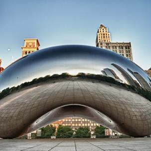 Chicago Bean Drawing at PaintingValley.com | Explore collection of ...