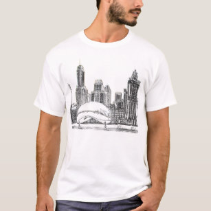 307x307 chicago bean gifts on zazzle - Chicago Bean Drawing