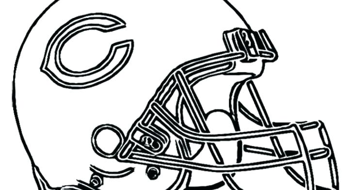 728x393 chicago bears football coloring pages bears coloring pages - Chicago Bears Drawing