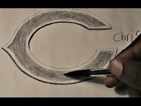 480x360 How To Draw Chicago Bear - Chicago Bears Drawing