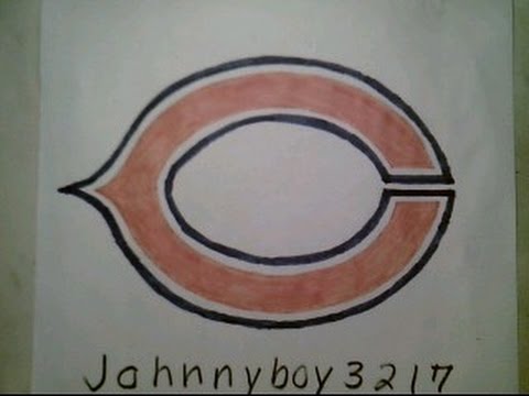 480x360 how to draw chicago bears logo sign - Chicago Bears Drawing
