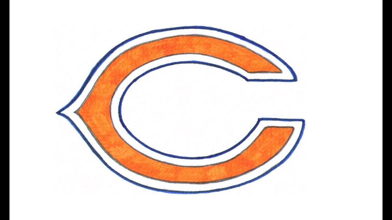 1280x720 how to draw the chicago bears logo - Chicago Bears Drawing