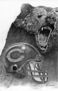 192x300 chicago bears helmet art sketch drawing - Chicago Bears Helmet Drawing