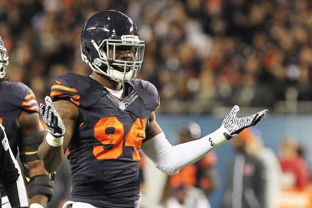 1024x683 chicago bears olb leonard floyd reportedly drawing interest - Chicago Bears Helmet Drawing