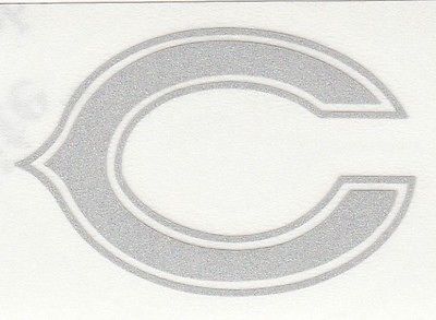 400x293 Reflective Chicago Bears Inch Fire Helmet Hard Hat Decal Sticker - Chicago Bears Helmet Drawing