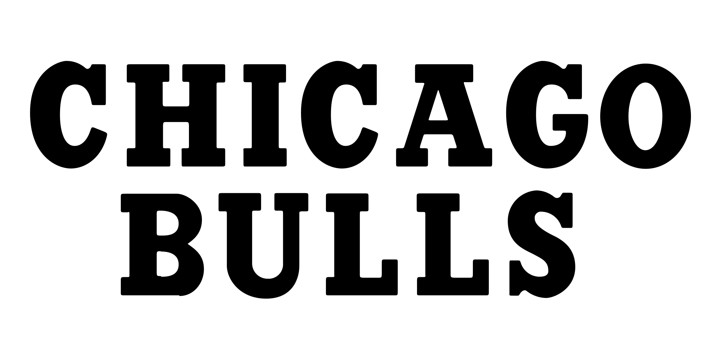 2400x1200 chicago bulls logo png transparent vector - Chicago Bulls Logo Drawing