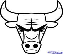 220x190 how to draw chicago bulls logo free image - Chicago Bulls Logo Drawing