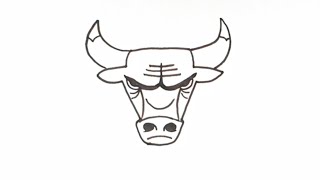 320x180 how to draw the chicago bulls logo - Chicago Bulls Logo Drawing
