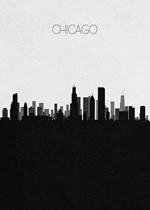 214x300 Chicago Architecture Drawings Fine Art America - Chicago City Drawing