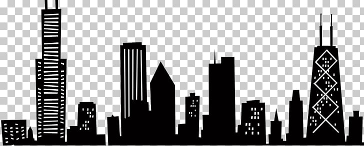 728x293 chicago skyline drawing, chicago skyline png clipart free - Chicago Skyline Line Drawing