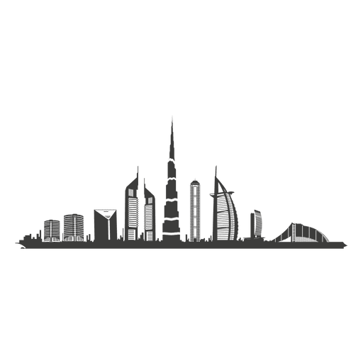 512x512 panorama drawing cityscape melbourne transparent png clipart - Chicago Skyline Outline Drawing