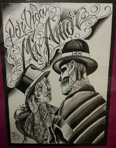 Chicano Drawings at PaintingValley.com | Explore collection of Chicano ...