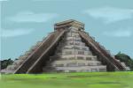 150x100 how to draw chichen itza - Chichen Itza Drawing