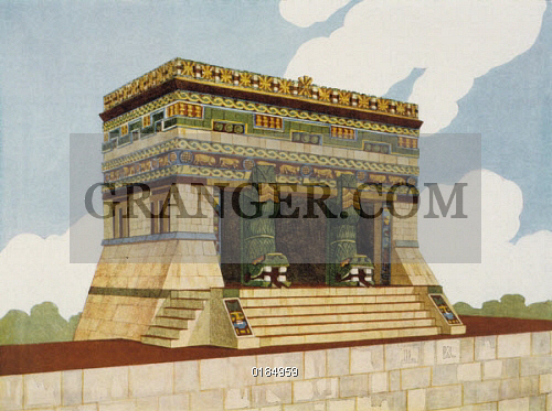 500x373 image of mexico chichen itza - Chichen Itza Drawing