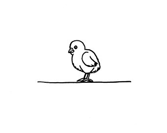340x270 baby chick drawing etsy - Chick Drawing Images