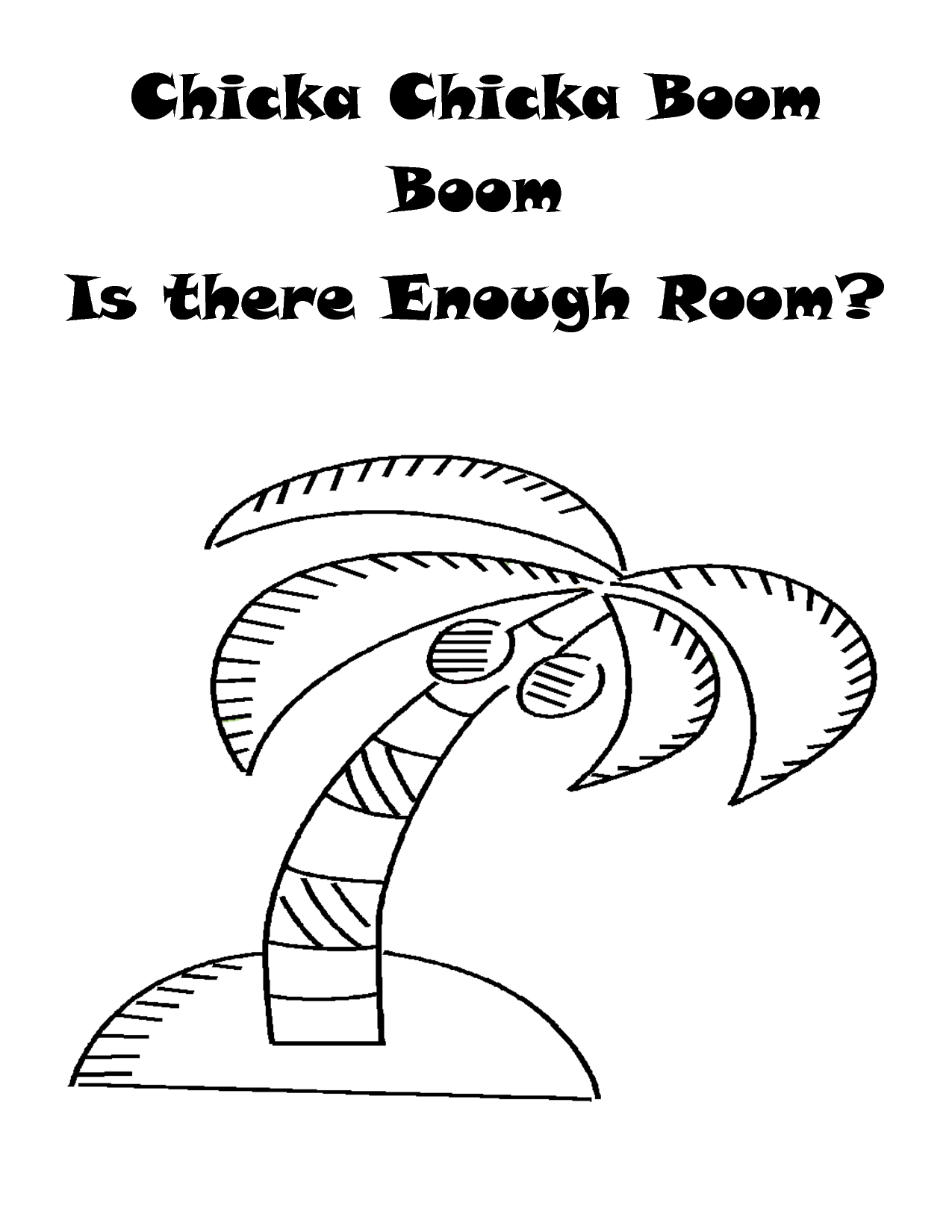 1275x1650 Chicka Boom Coloring Pages Draw With Additional New - Chicka Chicka Boom Boom Drawing