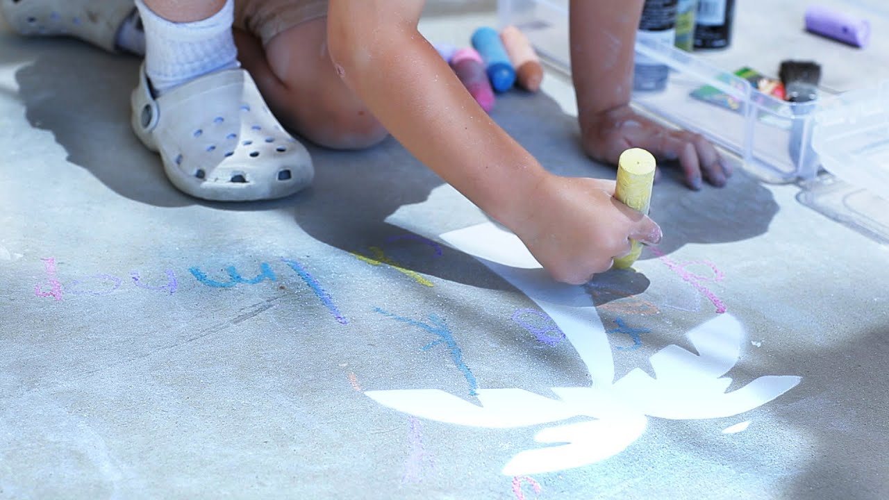 1280x720 Chicka Chicka Boom Boom Coconut Tree Chalk Drawing And Song - Chicka Chicka Boom Boom Drawing